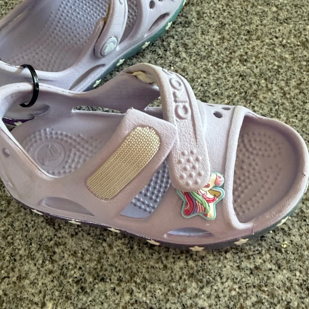 CROCS Kids' Light Purple Sandals